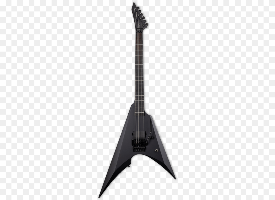 Esp Ltd Arrow Black Metal Electric Guitardata Ltd Black Metal V, Guitar, Musical Instrument, Electric Guitar, Blade Png Image