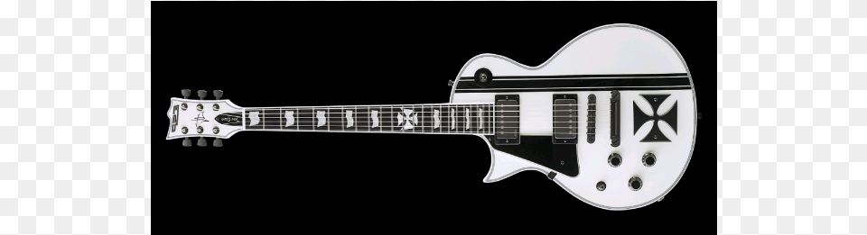 Esp Ltd Iron Cross Left Handed James Hetfield Signature Esp Ltd Mh 103 Electric Guitar, Bass Guitar, Musical Instrument Free Png Download