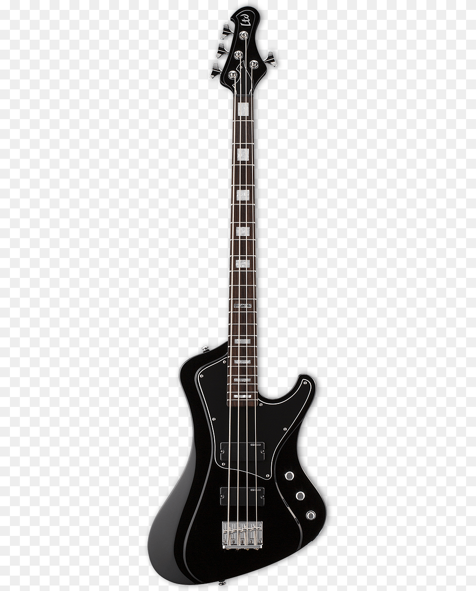 Esp Stream 204 Black Bass Guitar Fender Electric Guitar Black, Bass Guitar, Musical Instrument Free Transparent Png