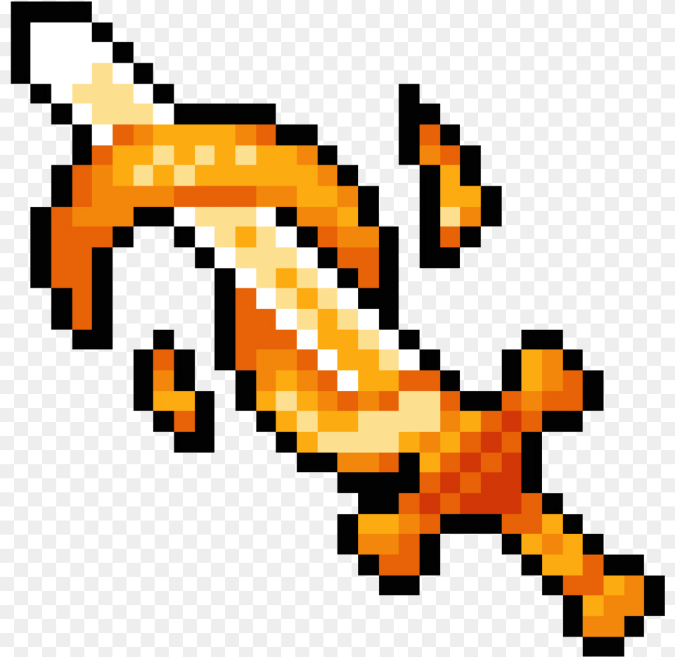 Espada Pixel Freetoedit Fire Sword Pixel Art, Animal, Gecko, Lizard, Reptile Free Png