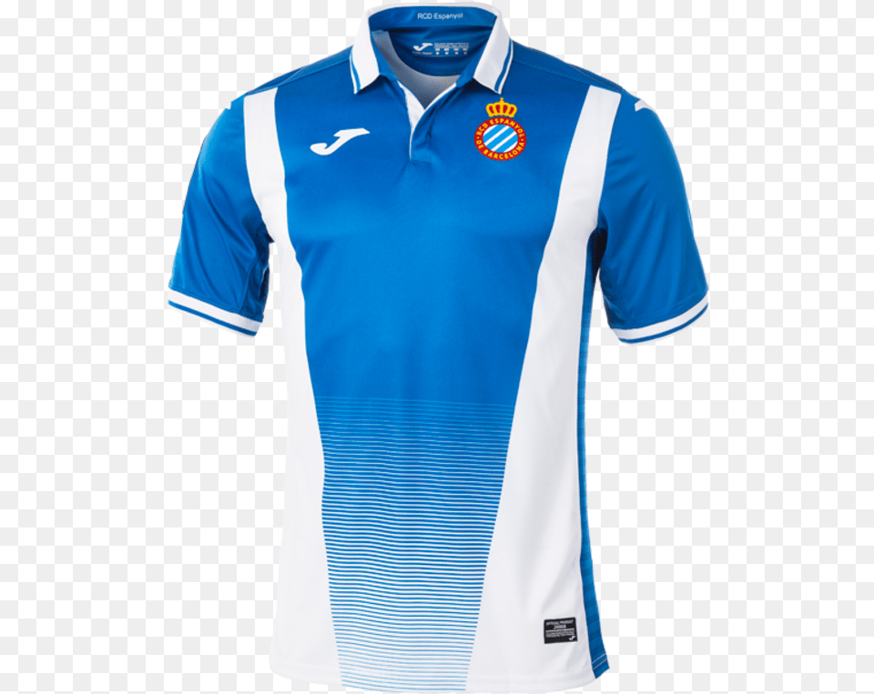 Espanyol L Espanyol V Espanyol Trikot 2017, Clothing, Shirt, Jersey, T-shirt Free Transparent Png