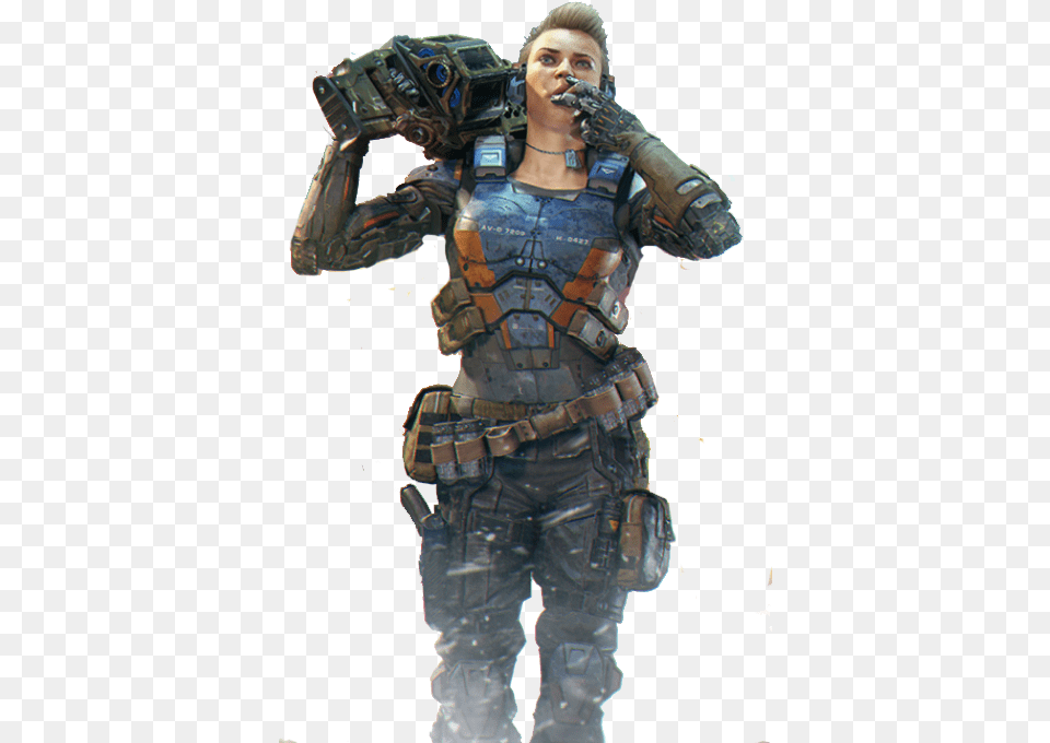 Especialistas Bo3 Black Ops 3 Battery, Adult, Female, Person, Woman Png Image