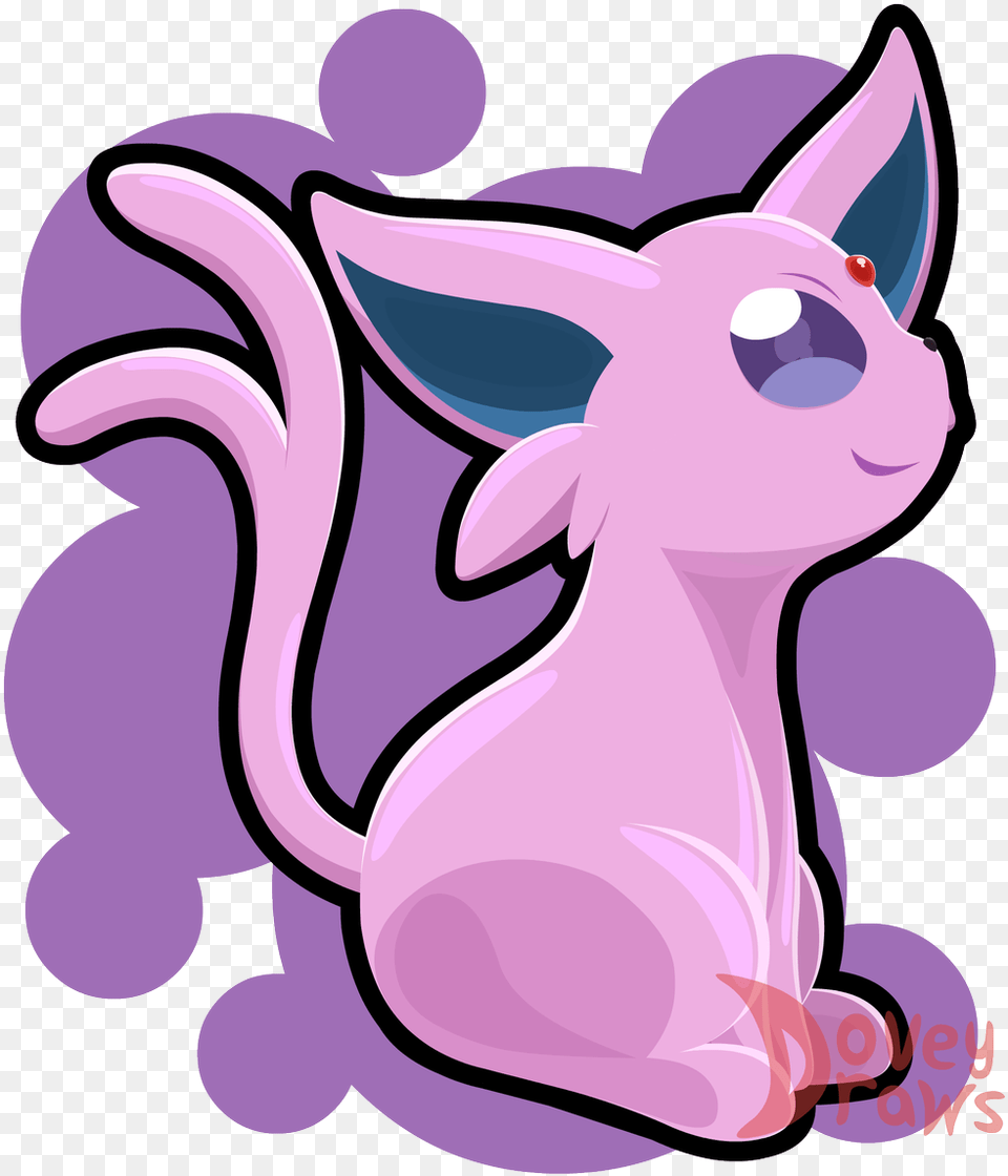 Espeon Hashtag Cartoon, Animal, Deer, Mammal, Purple Free Png