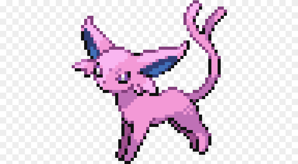 Espeon Pixel Art Pokemon Fusin, Purple, Lighting, Person Free Transparent Png