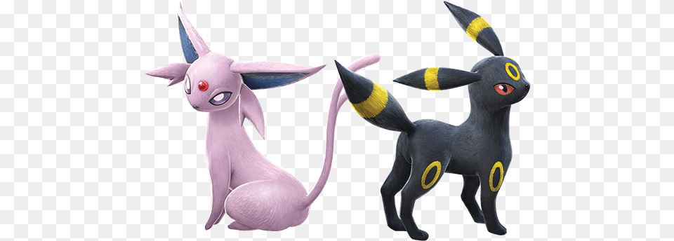 Espeon Y Umbreon Pokken Tournament Pokemons, Plush, Toy, Animal, Insect Free Png Download