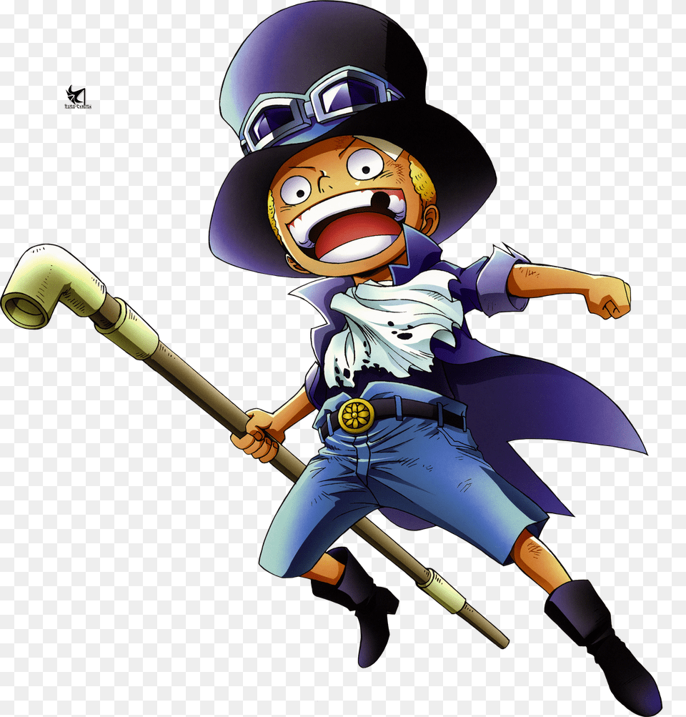 Espio One Piece Sabo Kid, People, Person, Baby, Face Free Png