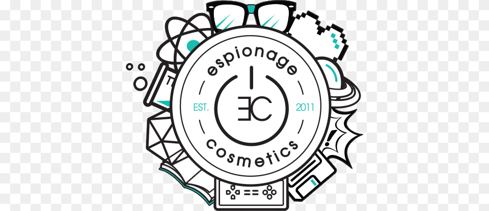 Espionage Cosmetics Espionage Cosmetics Logo, Machine, Spoke, Wheel, Dynamite Free Png
