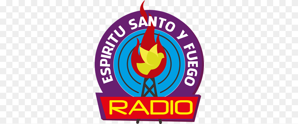Espiritu Santo Y Fuego Radio Espiritu Santo Y Fuego Radio New Orleans, Light, Logo, Dynamite, Weapon Free Png