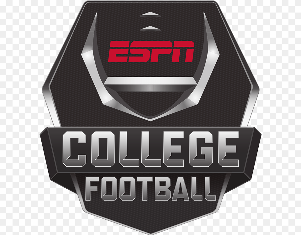 Espn College Football Logo, Badge, Emblem, Symbol Png