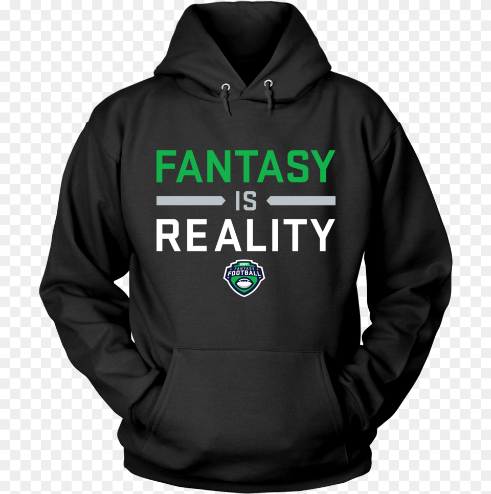 Espn Fantasy Is Reality Augmented Reality Banner Design, Clothing, Hoodie, Knitwear, Sweater Png