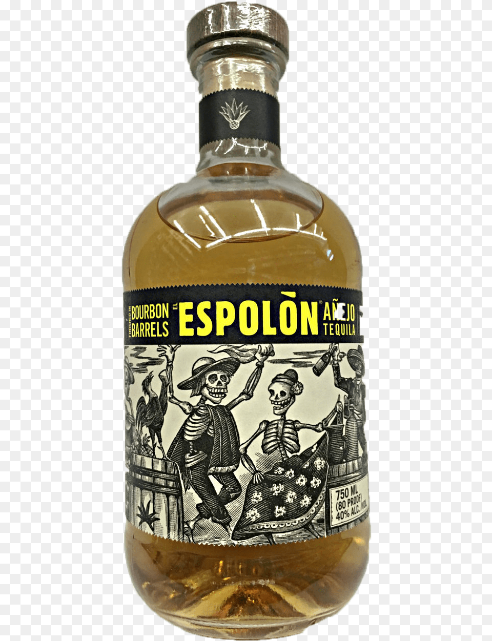 Espolon Anejo, Liquor, Alcohol, Beverage, Person Png