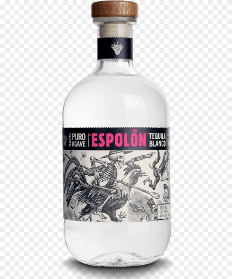 Espolon Blanco Tequila Tequila Espolon Blanco, Alcohol, Beverage, Liquor, Bottle Png