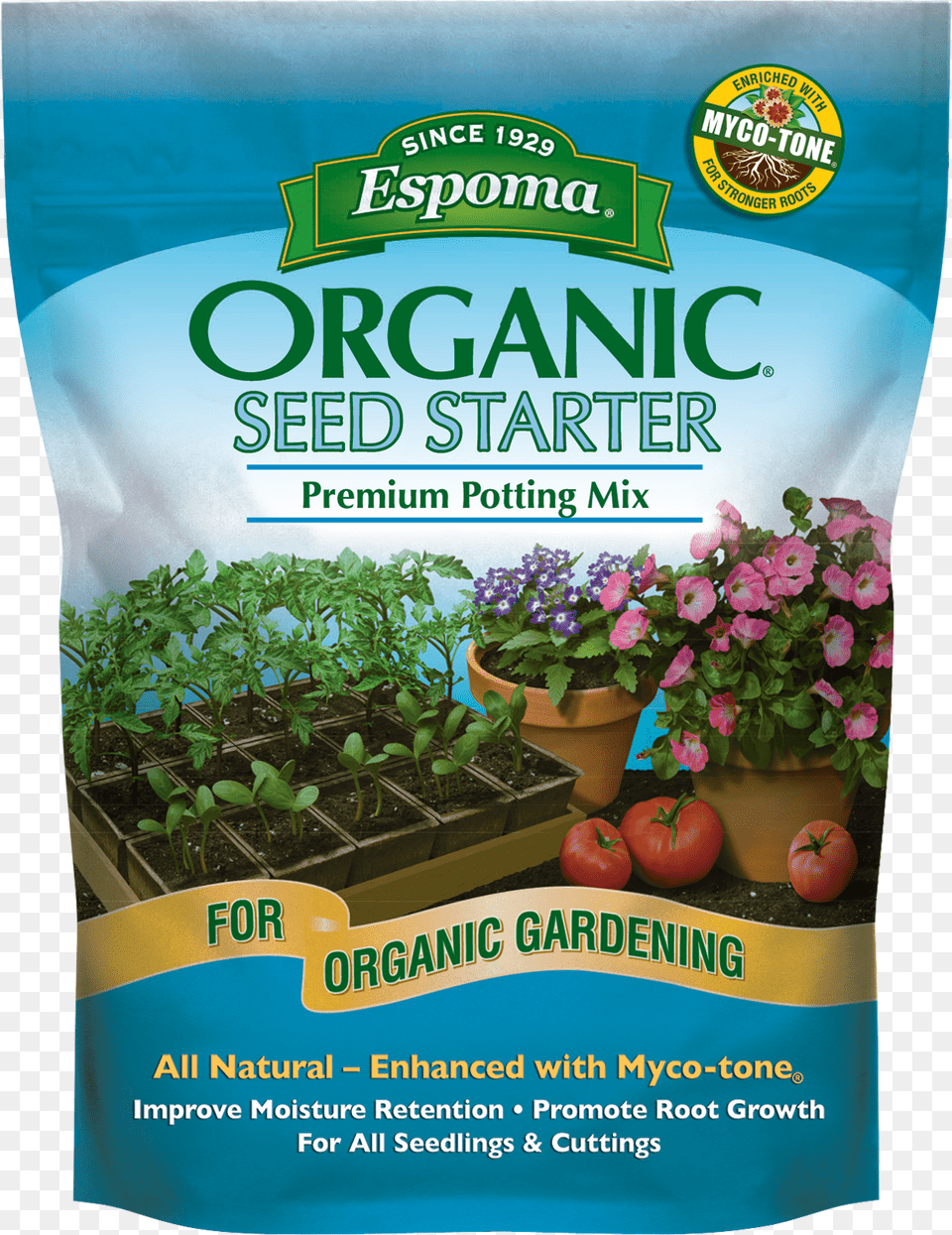 Espoma Organic Seed Starting Mix, Advertisement, Garden, Herbal, Herbs Free Transparent Png