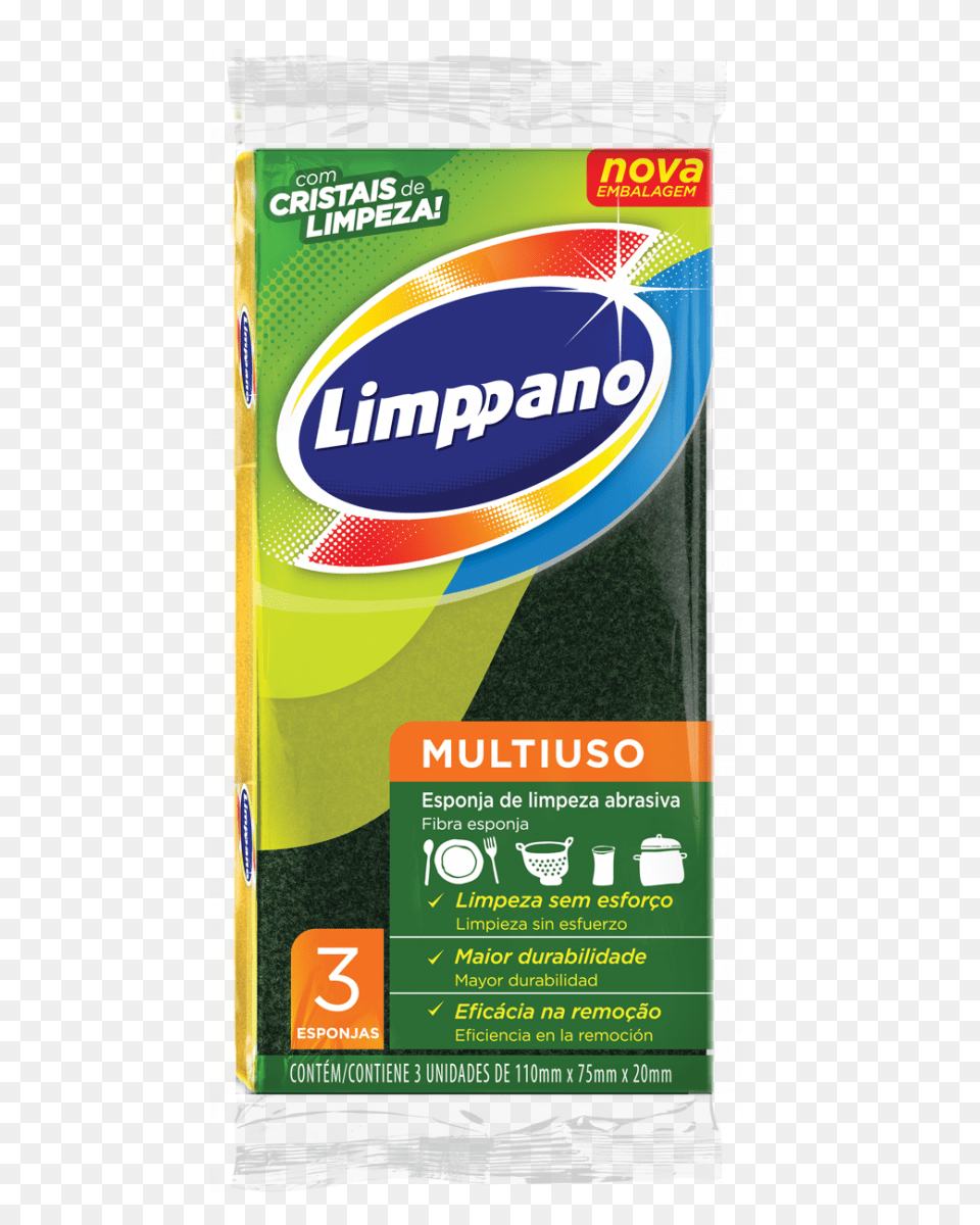 Esponja Limppano Leve 4 Pague, Advertisement, Poster Png