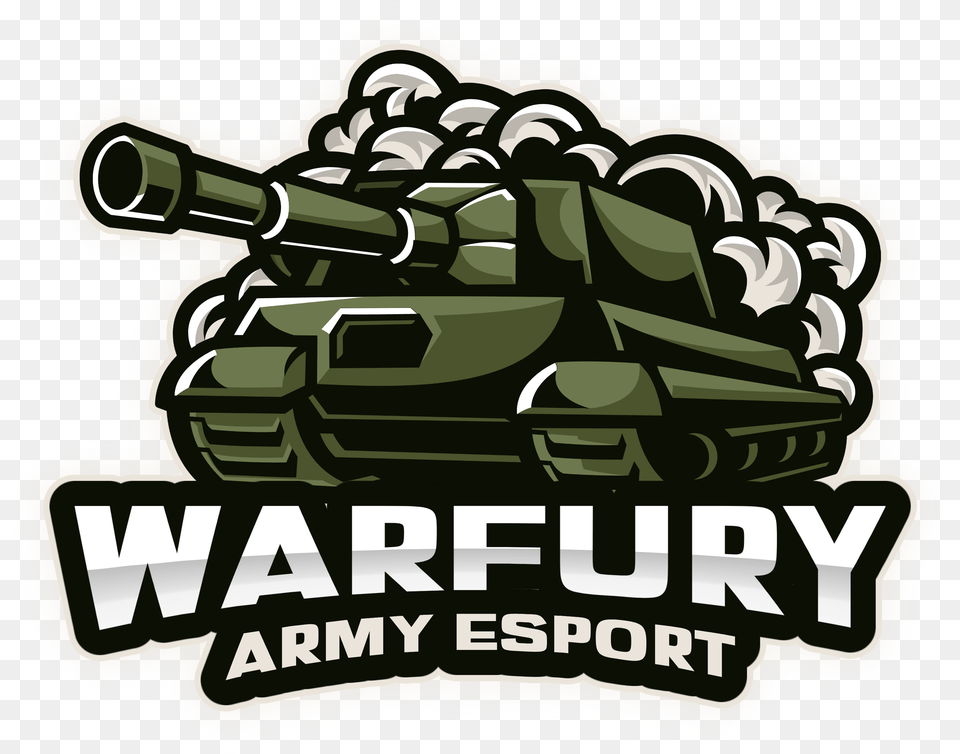 Esports Logo Warfury Weapons, Armored, Military, Tank, Transportation Png Image