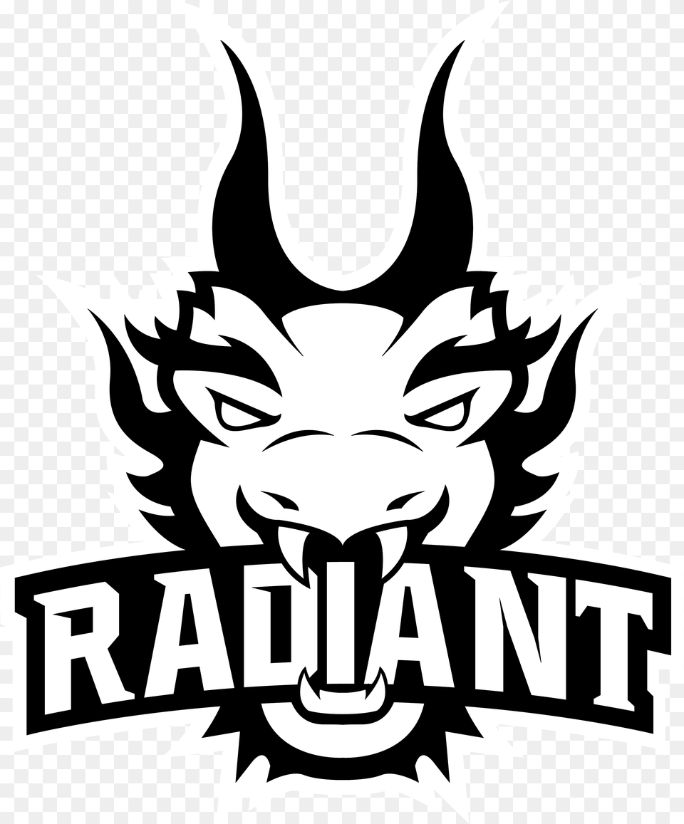 Esports Logo Without Text Logo Design Ideas Radiant Logo, Emblem, Symbol, Person, Stencil Free Transparent Png