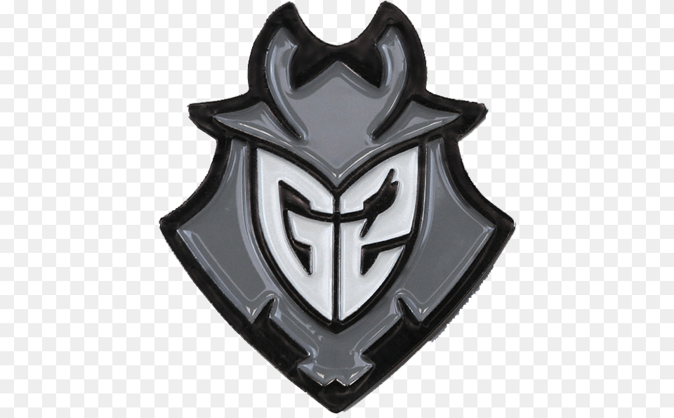 Esports Pin G2 Arctic, Armor, Shield, Logo Free Png