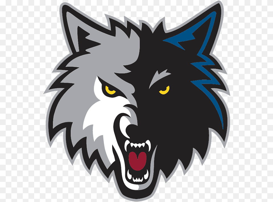 Esports Timberwolves Logo, Animal, Mammal, Wolf Png Image