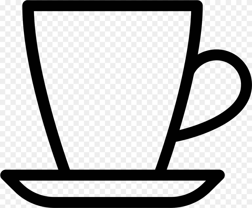 Espresso Icon Tea Cup Vector, Gray Png