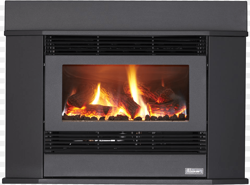 Esprit 62 Inbuilt Gas Log Fire Hearth, Fireplace, Indoors Png Image