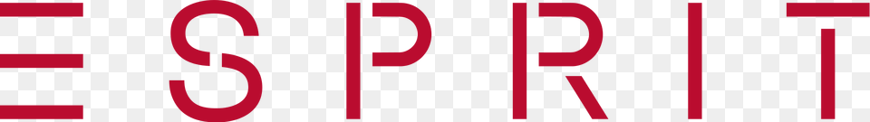 Esprit Red Logo, Number, Symbol, Text Png Image