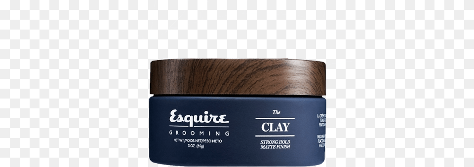 Esquire The Clay Esquire Grooming The Pomade 3 Oz, Face, Head, Person, Bottle Png Image