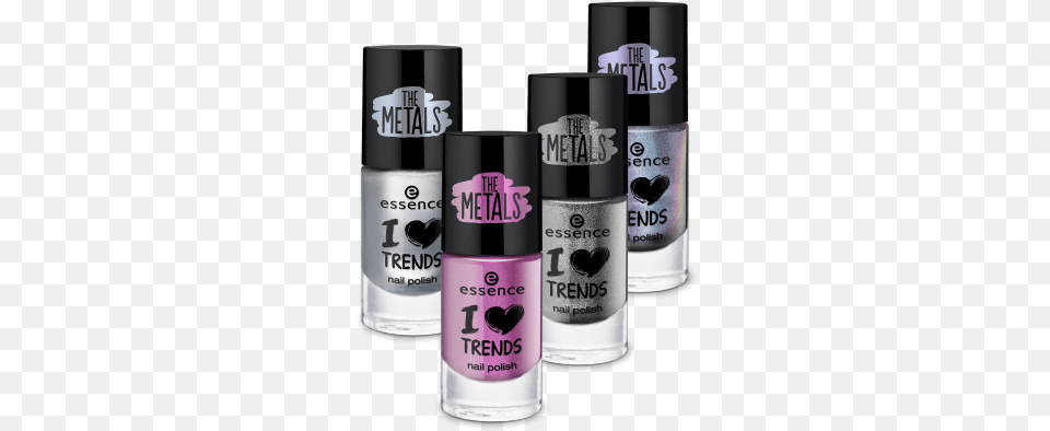 Essence Ess I Love Trends Nail Polish, Cosmetics, Bottle, Perfume Free Png