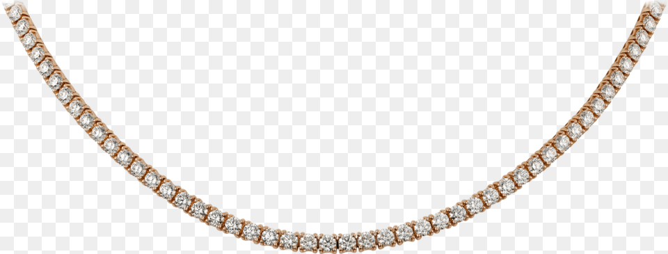 Essential Lines Necklacepink Gold Necklace, Accessories, Diamond, Gemstone, Jewelry Free Png