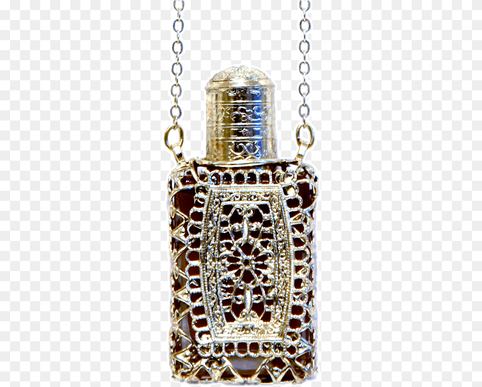 Essential Oil Diffuser Necklace Fine Line Living My Flower Essential Oil Diffuser Locket, Bottle, Cosmetics, Perfume, Adult Png Image