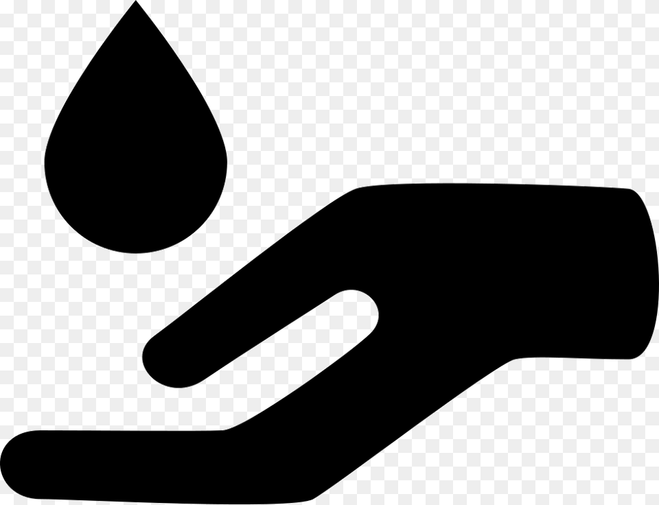 Essential Oil Drop For Spa Massage Falling On An Open Hand, Symbol, Cutlery, Fork, Stencil Free Transparent Png