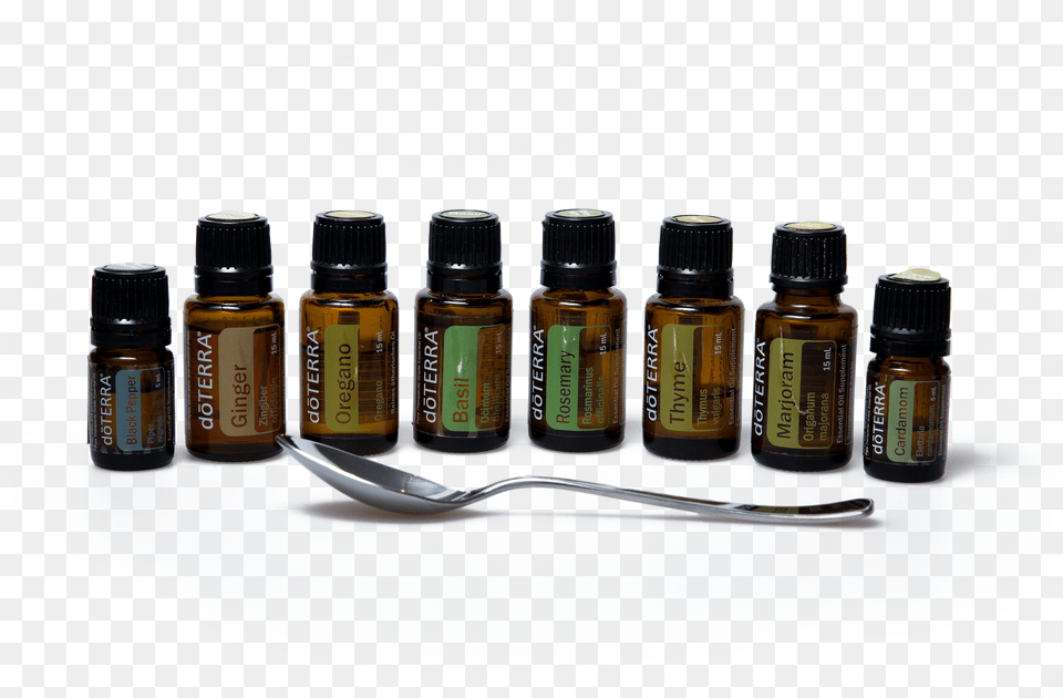 Essential Oils In The Kitchen Uses And Benefits Kitchen, Cutlery, Spoon, Bottle, Cosmetics Free Png