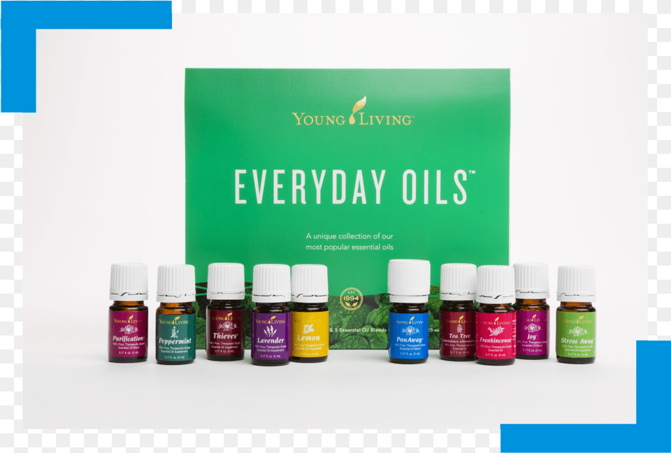 Essential Oils Logo Everyday Oil Young Living, Herbal, Herbs, Plant, Advertisement Free Png Download