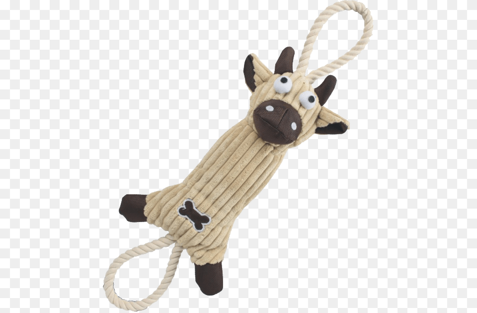 Essential Paw Features Top Quality Interactive Pet Jute And Rope Cow Pet Toy Brown Dog Toys By Pet, Animal, Canine, Mammal Free Png Download