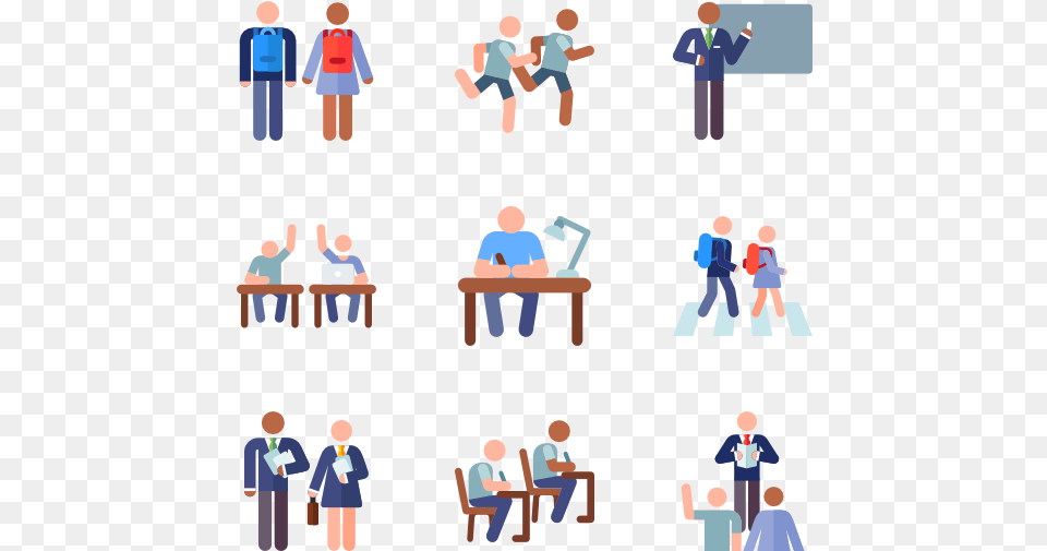 Essential Set Colour Pictogram With Information, Clothing, Pants, Person, Baby Png Image