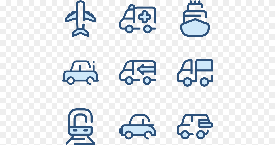 Essential Set Icon Contact Vector Blue, Car, Transportation, Vehicle, Machine Png Image