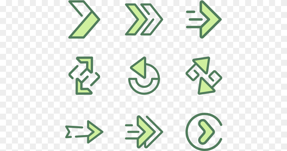 Essential Set Seta Sprite, Symbol, Recycling Symbol, Green, Text Free Png Download