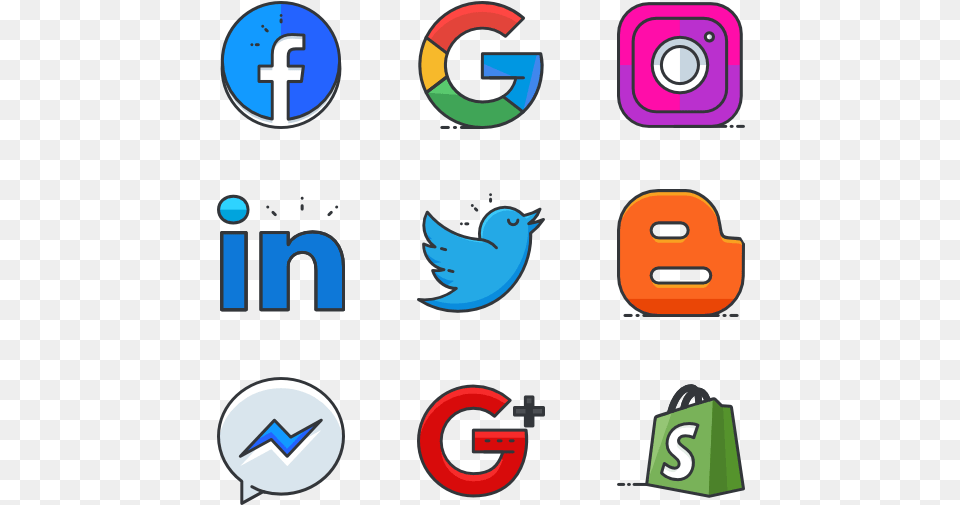 Essential Set Social Media Flaticon, Animal, Bird, Text, Symbol Png