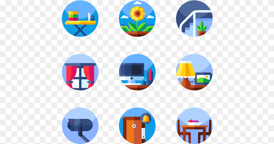 Essential Set Vector Icon For Resume, Art, Photography, City Free Png