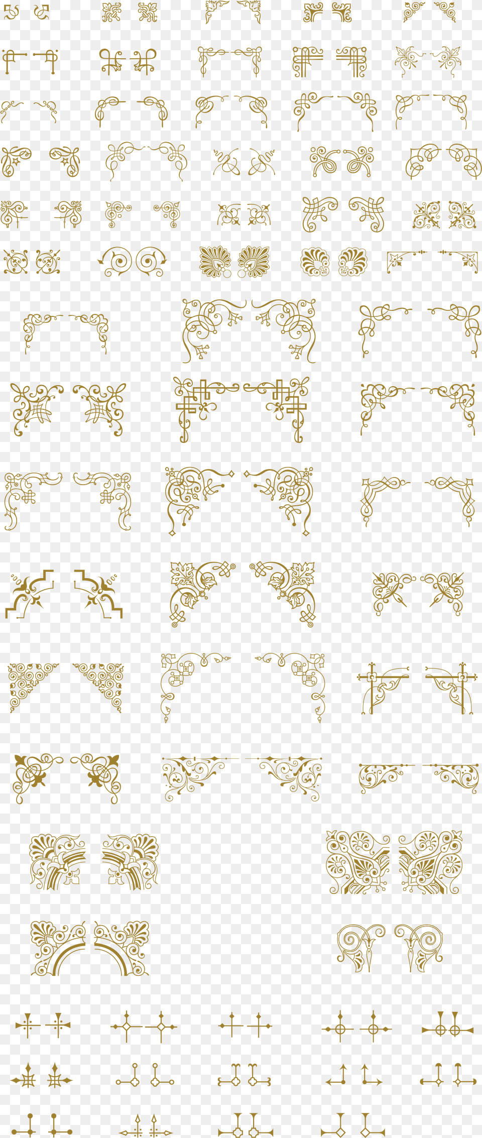Essential Vintage Pack Ornaments Decorative Illustrations Calligraphy, Text, Blackboard Png Image