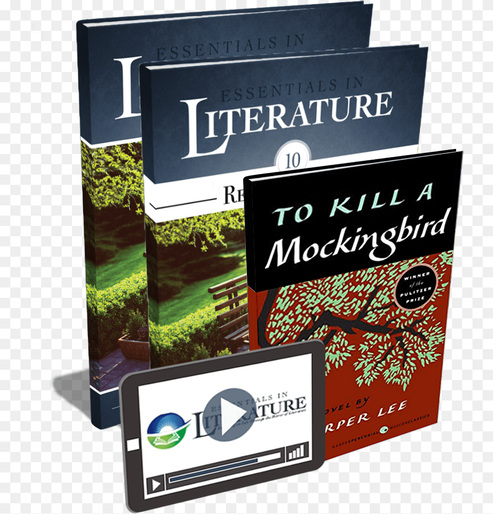 Essentials In Literature Level 10 Combo Kill A Mockingbird Book Cover, Publication, Novel Free Transparent Png