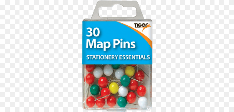 Essentials Map Pins Assorted Colours Confectionery, Pin Free Transparent Png