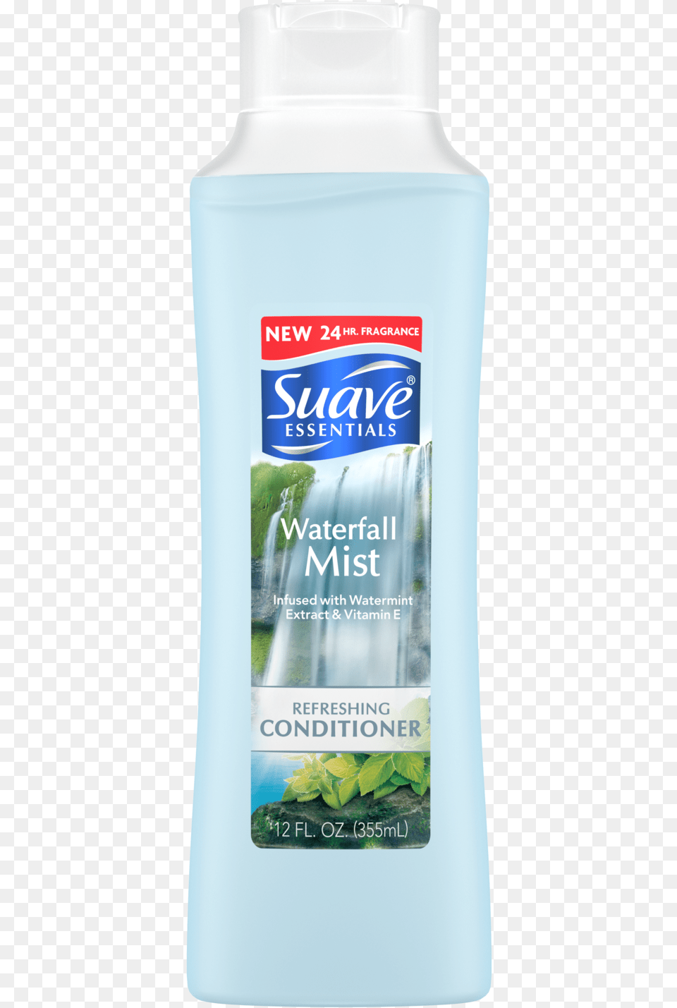 Essentials Waterfall Mist Conditioner 12oz Suave, Bottle, Shaker Free Png