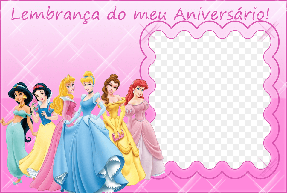 Esses Modelos So Bsicos Mais Vc Pode Adicionar O Moldura De Fotos Das Princesas, Adult, Publication, Person, Woman Free Png