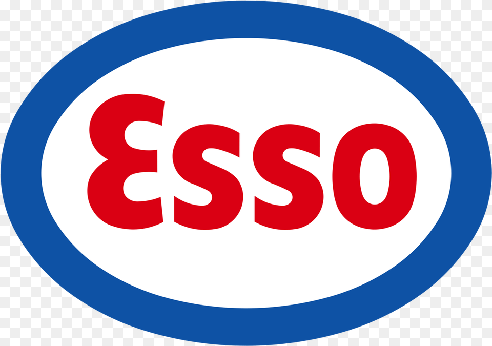 Esso Logo Esso Logo, Symbol, Text, Disk Png Image