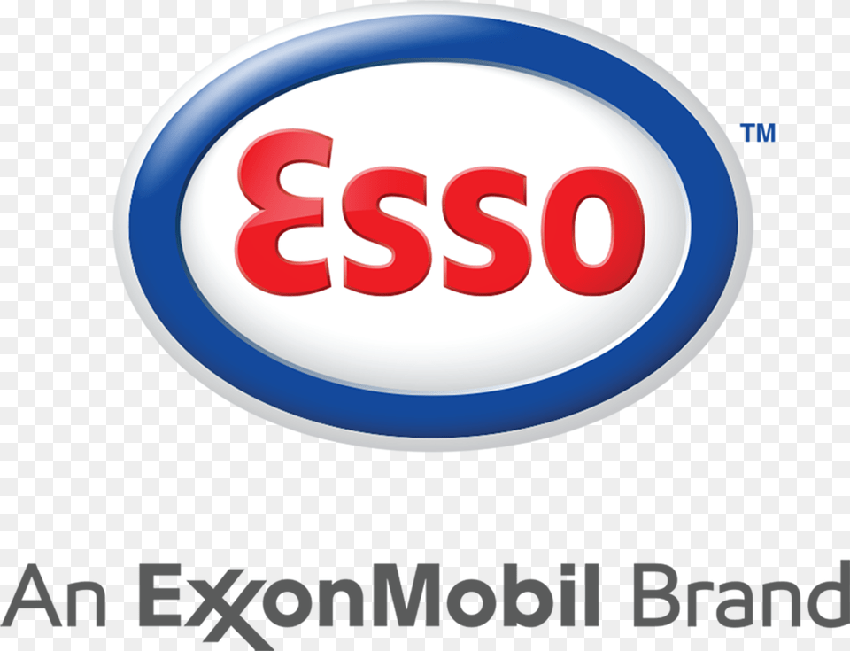 Esso Logo Exxon Mobil, Plate, Symbol Png