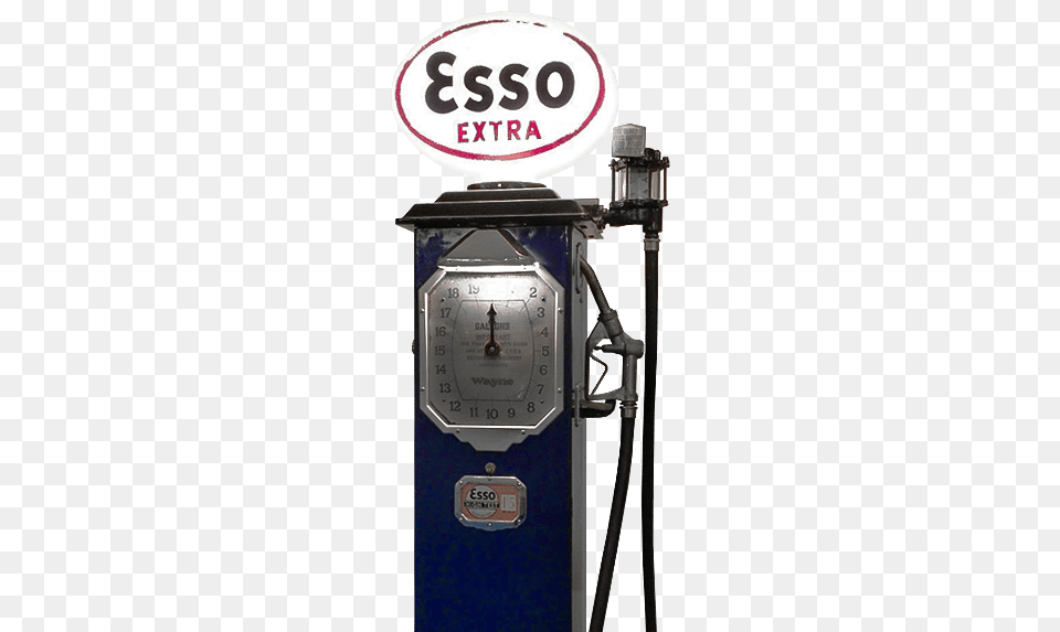 Esso Petrol Pump, Machine, Gas Pump Free Transparent Png