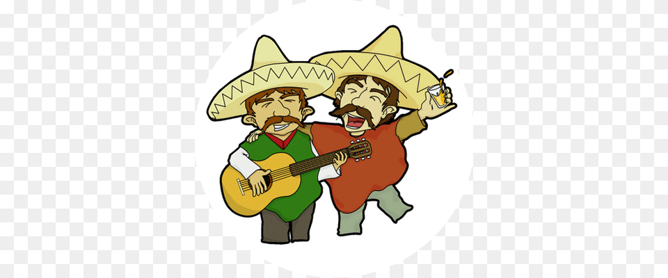 Esta Es Una Historia Real Como La Vida Misma Acaecida Mexicanos En, Clothing, Hat, Guitar, Musical Instrument Free Png Download