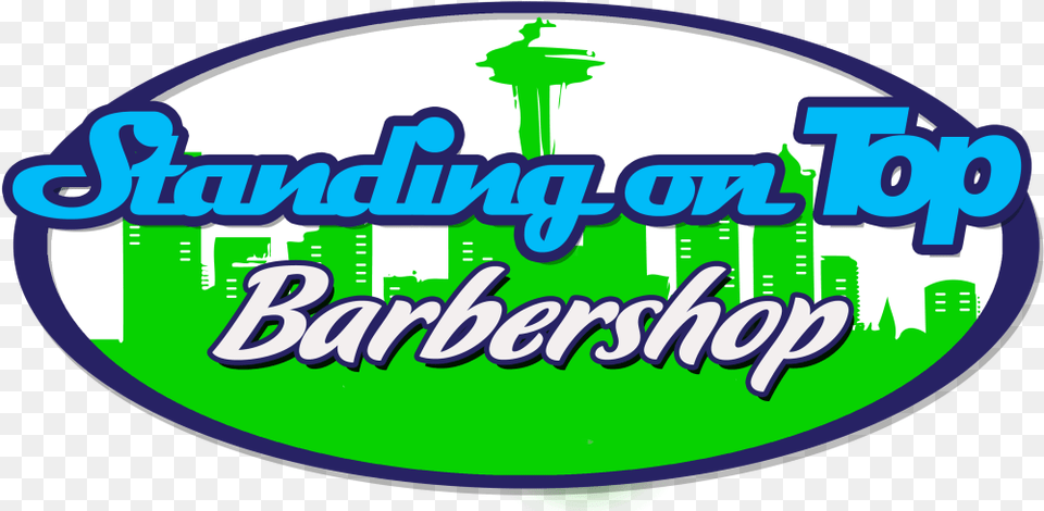 Established Standing On Top Barber Shop, Logo, Disk Png