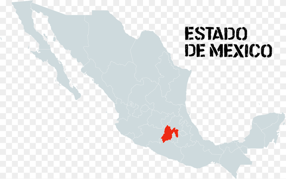 Estado De Mxico Mexico Map Background, Chart, Plot, Nature, Land Free Transparent Png