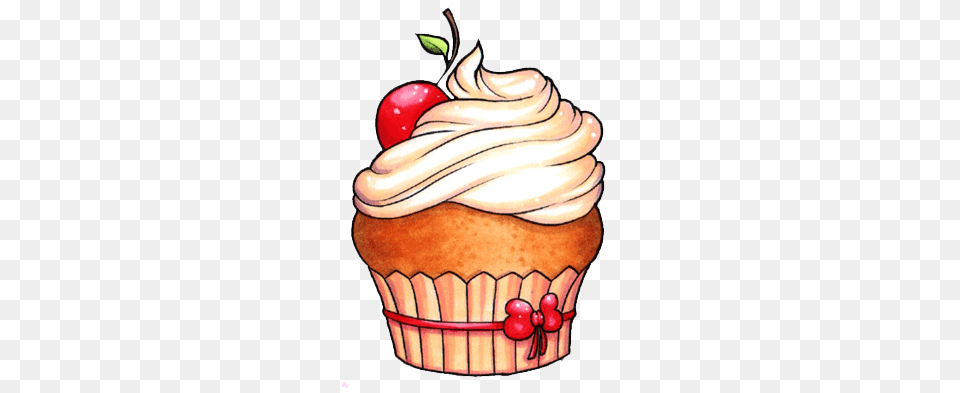 Estampas Clip Art, Cake, Cream, Cupcake, Dessert Free Png Download